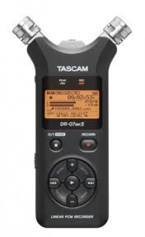 Tascam DR-07 MKII Linear PCM/MP3 Portable Digital Recorder